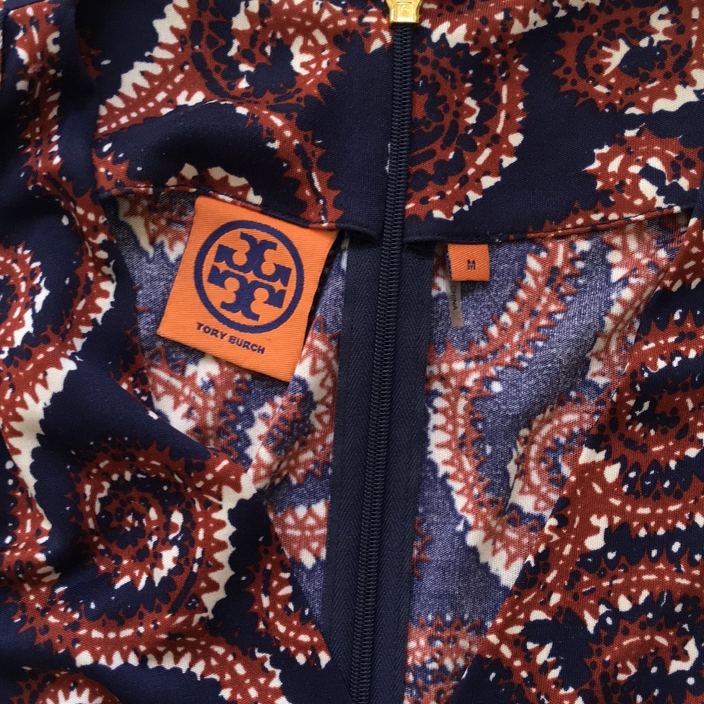 Tory Burch silk belted dress - Picture 2 of 3